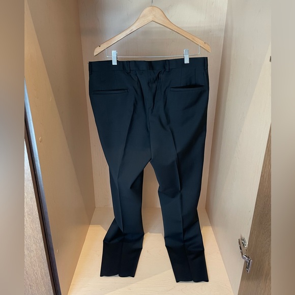 Black 100% Wool Strellson 2-Piece Suit - Picture 8 of 10